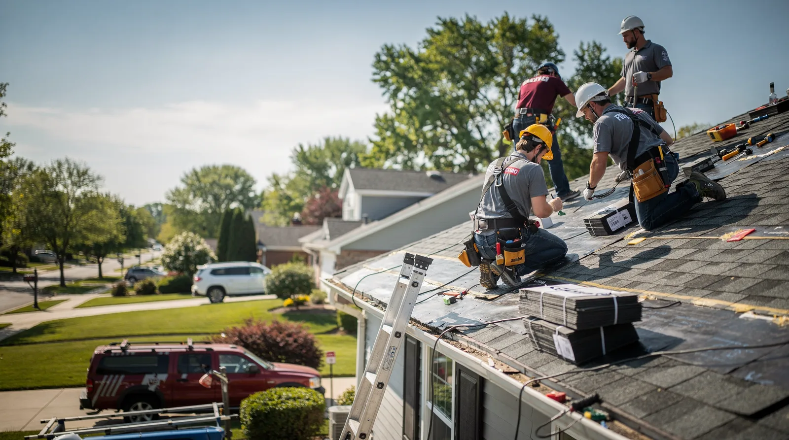 Roof Repair in Palos Heights, IL around you